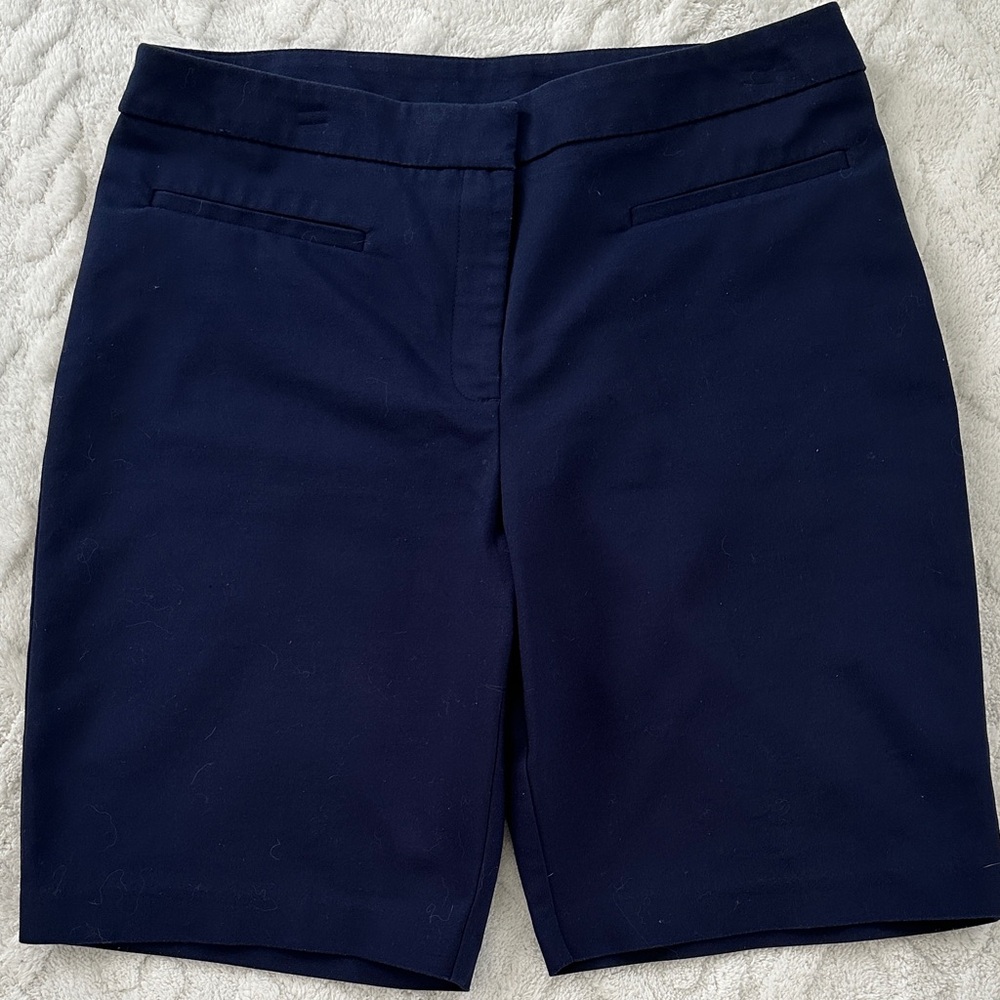 Chico's Dark Blue Women's Bermudas